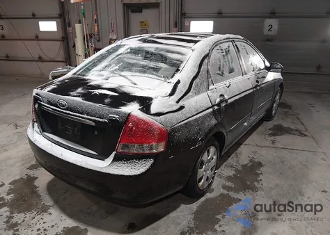 2009 Kia Spectra Ex from USA, damaged, VIN KNAFE221995614068